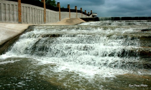 Spillway below White Rock Lake in Dallas TX 4-7-11