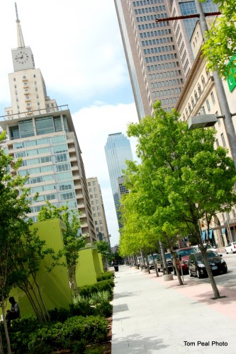New park in downtown Dallas TX 4-7-11