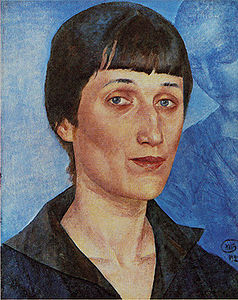 Anna Akhmatova, another idol of mine.