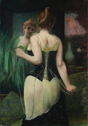 painting by Pierre carrier-belleuse.