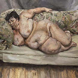 Painting by Lucien Freud.