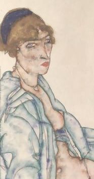 painting by Schiele