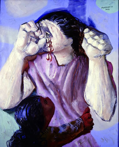PAINTING BY MULHER COLRANDO