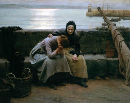 PAINTING BY WALTER LANGLEY
