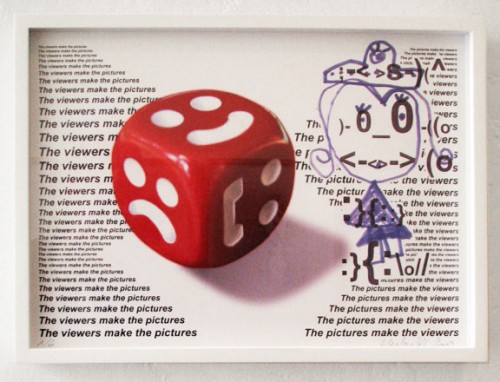Princess and a Die With Emoticons...