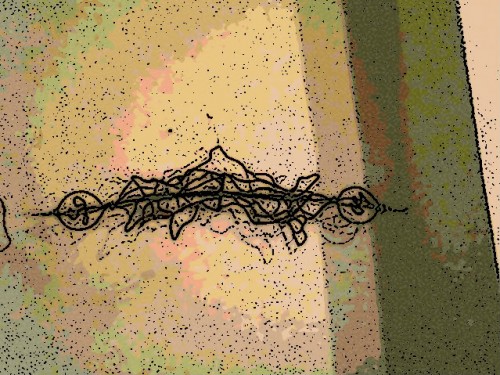 mobile wire sculpture