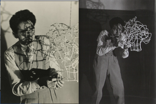 jean cocteau wiring it up in 1925 by man ray.png