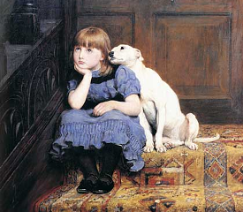 PAINTING BY BRITON REVIERE.