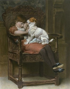 PAINTING BY BRITON RIVEIRE.