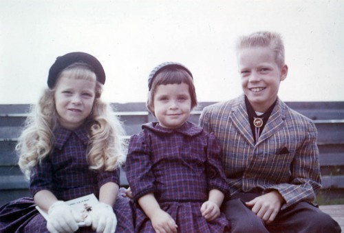 Clay and his sisters
