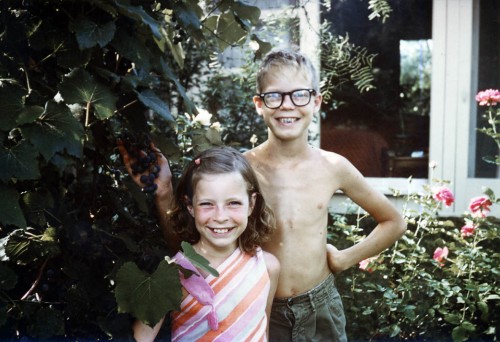 Clay and his sister