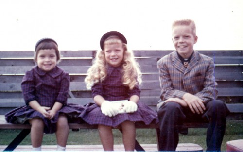Clay and his sisters