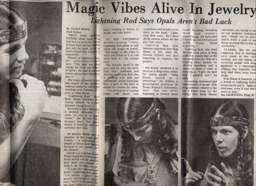 Dallas newspaper article