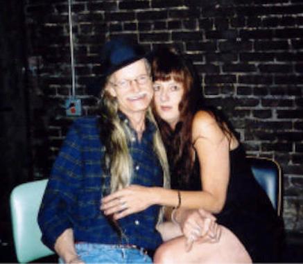 Me and Lrod at the Bowery Poetry Club
