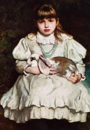 PAINTING BY FRANK HOLL.