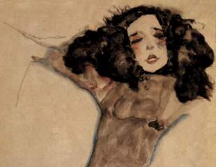 PAINTING BY EGON SCHIELE.