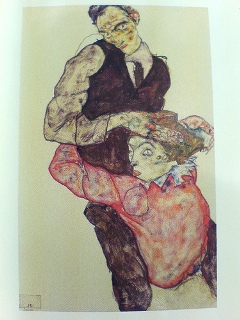 PAINTING BY EGON SCHIELE.