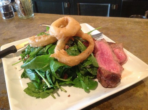 Steak salad @ cafe nola