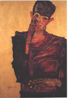 PAINTING BY SCHIELE.