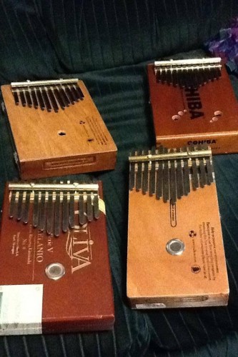 Cigar box kalimbas....Crocbites
