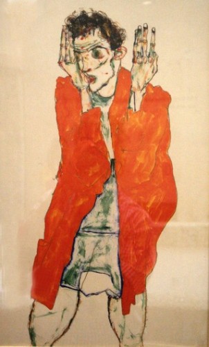 PAINTING BY SCHIELE,