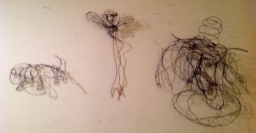 Beagle.....mermaid....mad hatter #2.....wire