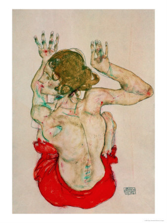 PAINTING BY EGON SCHIELE.