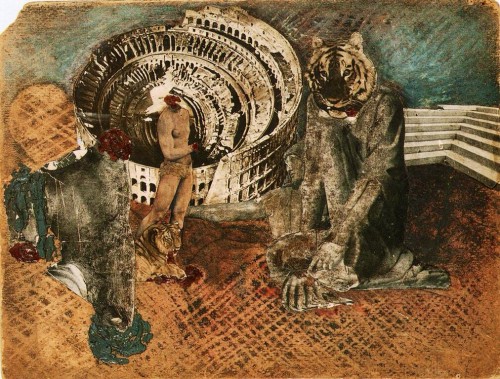 Collage by Jean Cocteau