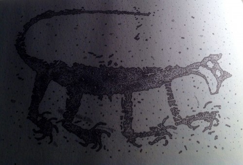American Indian petroglyph