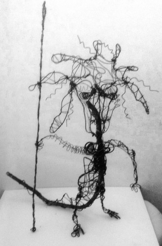 Dragon Lady....2014...wire &amp; rebar