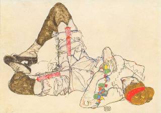 PAINTING BY SCHIELE.