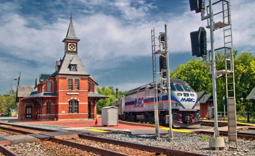 point of rocks station....marc commuter train from DC