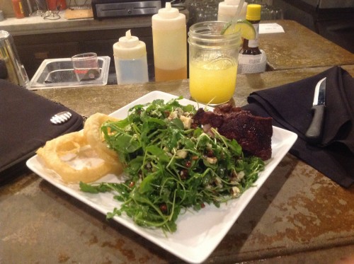 steak salad &amp; wiredriver