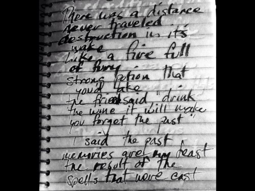 notebook from late 90's