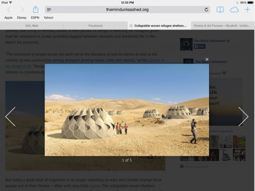 cool homes for refugees