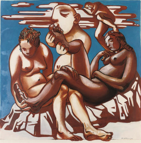 PAINTING BY NICOLE EISENMAN.
