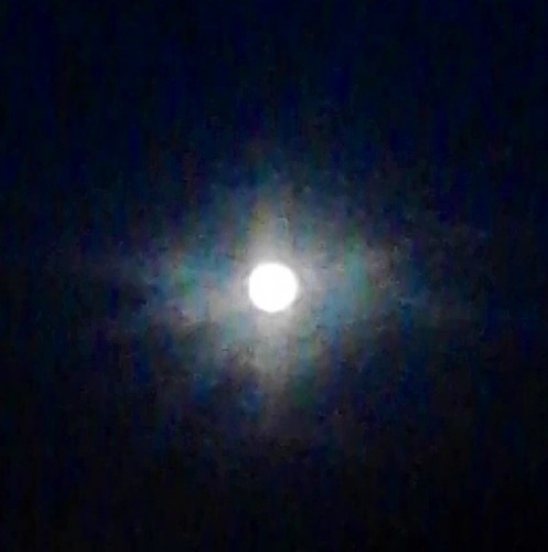 full moon this morning 6:30am.