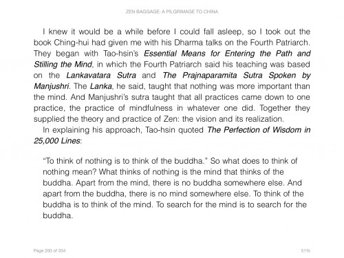 excerpt fro zen baggage by bill porter aka red pine