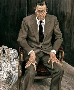 PAINTING BY LUCIEN FREUD.