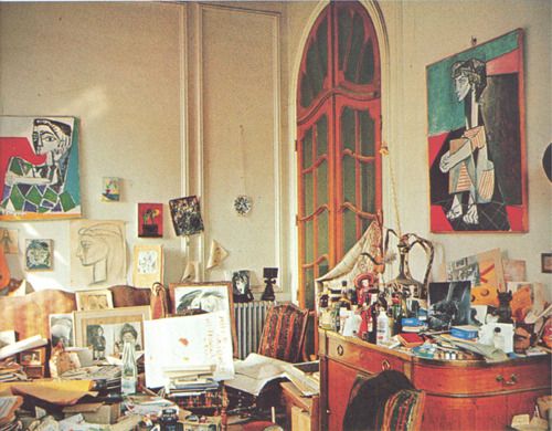 pic of Picasso's studio