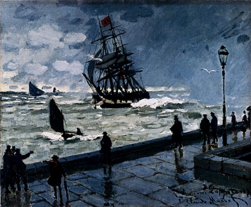 a rare Monet painting