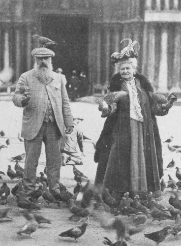 Claude Monet &amp; his wife Alice