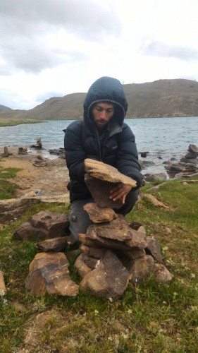 somewhere in the Himalayas