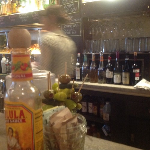 what's in front of me at cafe Nola