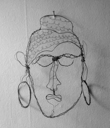 buddha w/ear hoops added