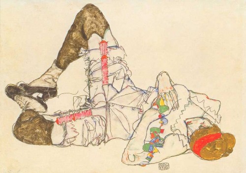 SCHIELE PAINTING.