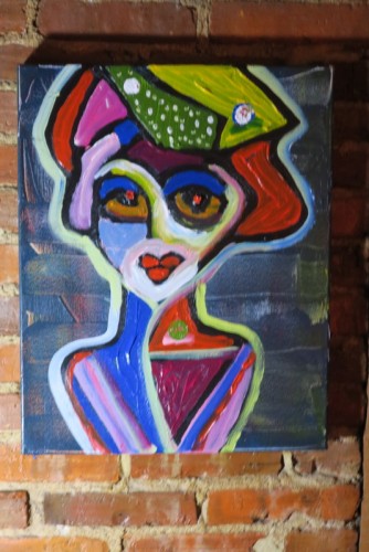 Acrylic on canvas 16 x 20