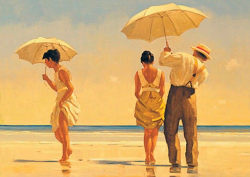 PAINTING BY JACK VETTRIANO.