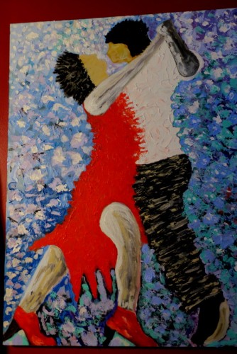 acrylic paint...30 x 40 on canvas 2017
