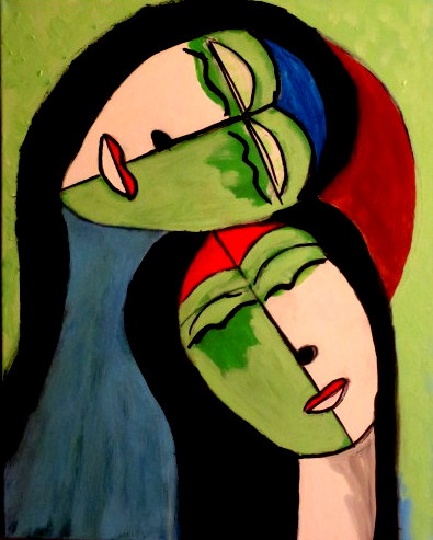 16 x 20 acrylic paint on canvas....Dec 2021
